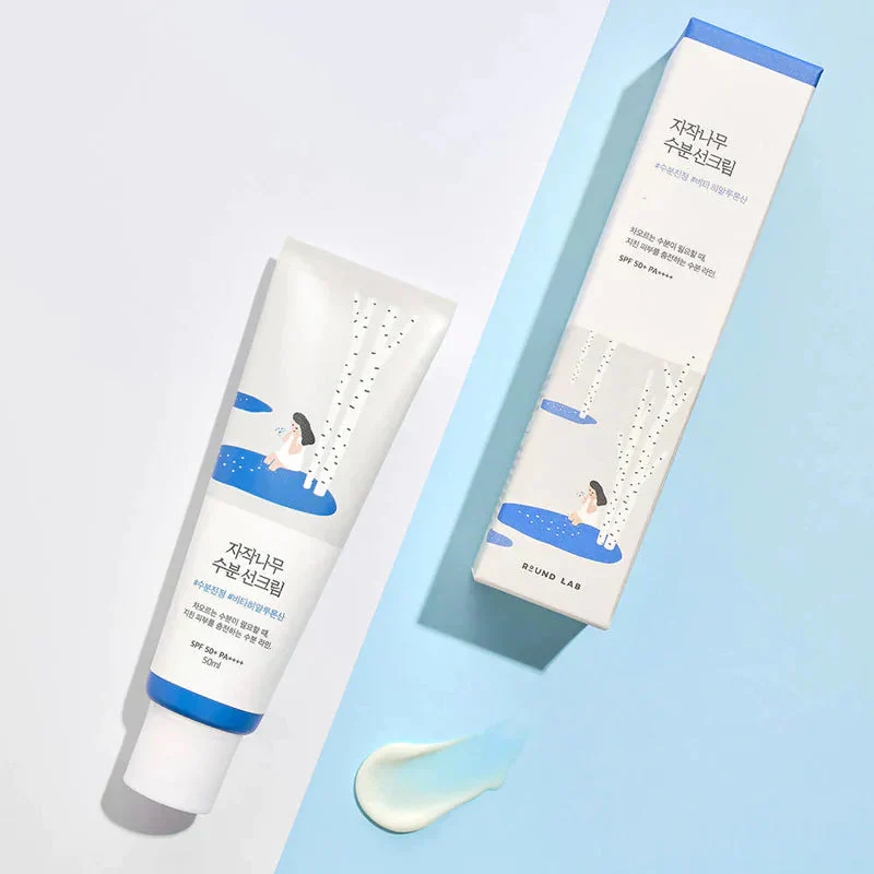 ROUND LAB Birch Juice Moisturizing Sunscreen SPF50+PA++++ 50ml - Image 4