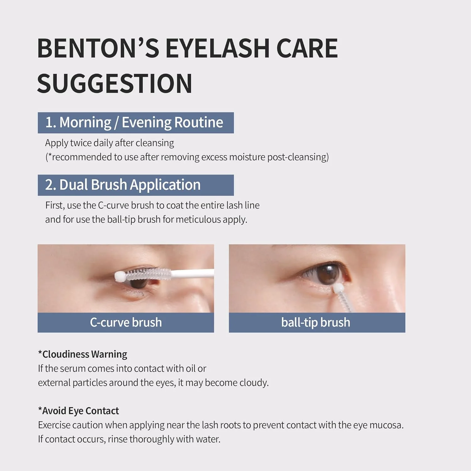 BENTON Honest Eyelash Serum 10ml - Image 5