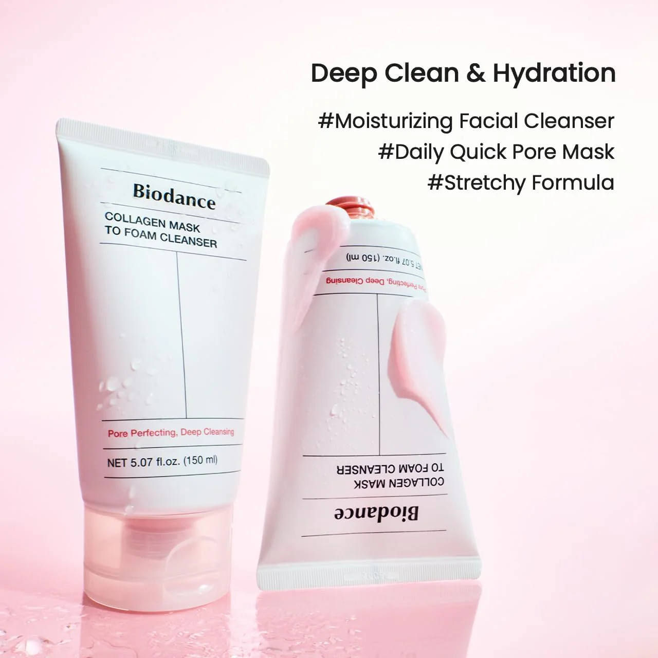 BIODANCE Collagen Mask To Foam Cleanser 150ml - Image 2