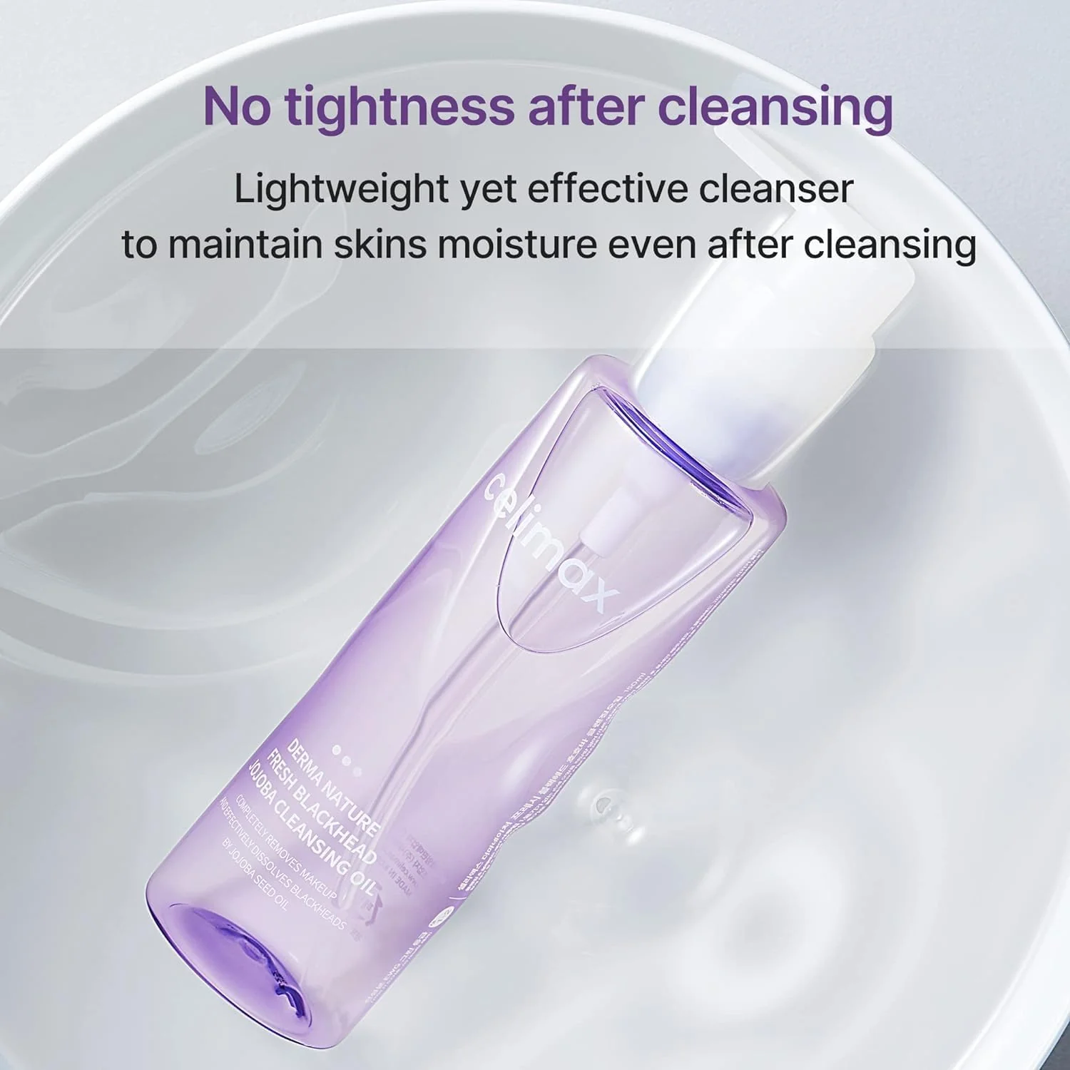 CELIMAX Fresh Blackhead Jojoba Cleansing Oil 150ml - Image 6
