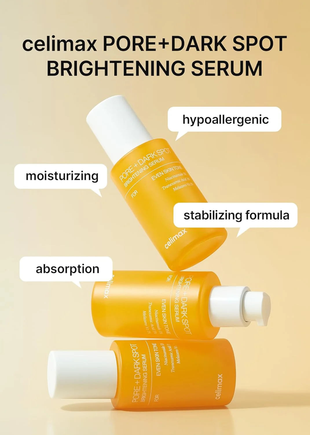 CELIMAX Pore + Dark Spot Brightening Serum 30ml - Image 3