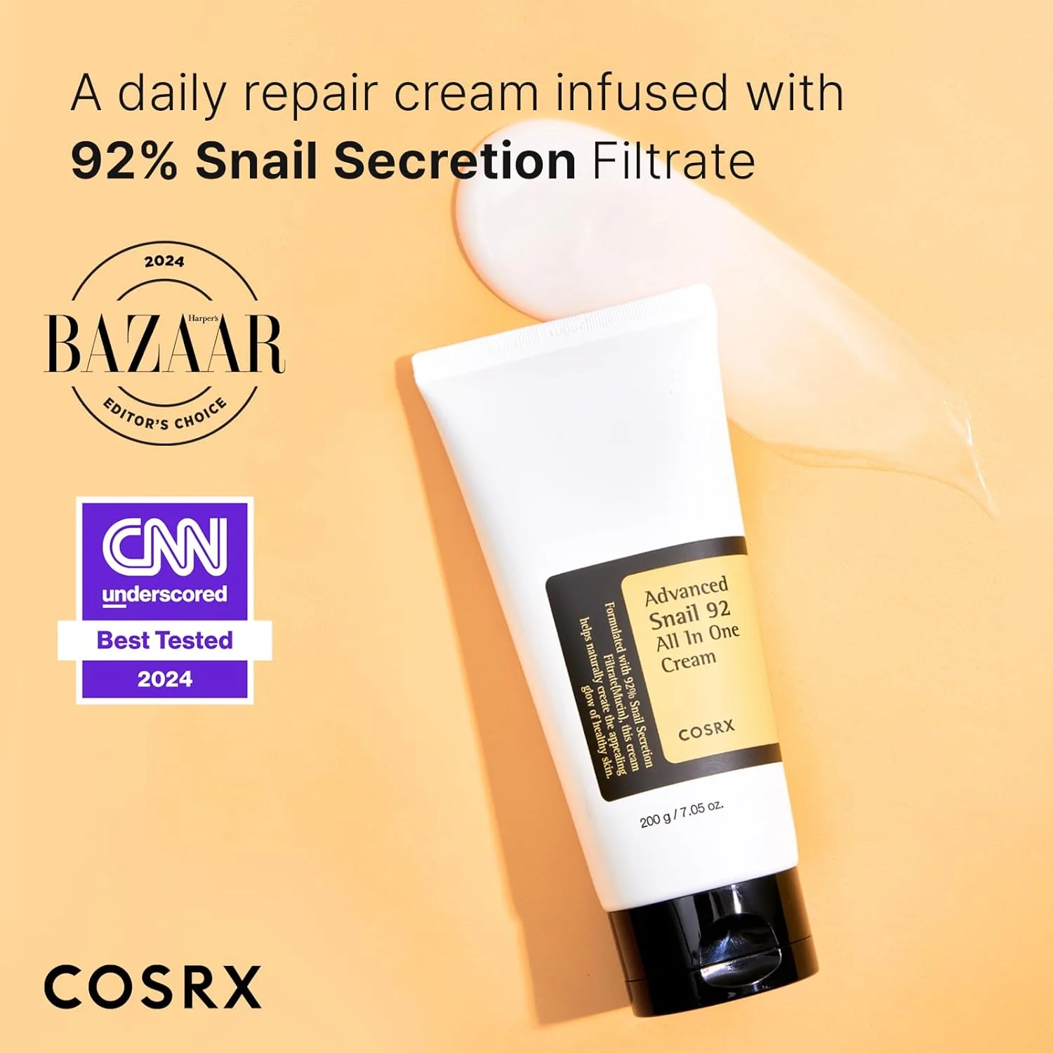 COSRX Advanced Snail 92 All in one cream_Tube 50g - Image 2