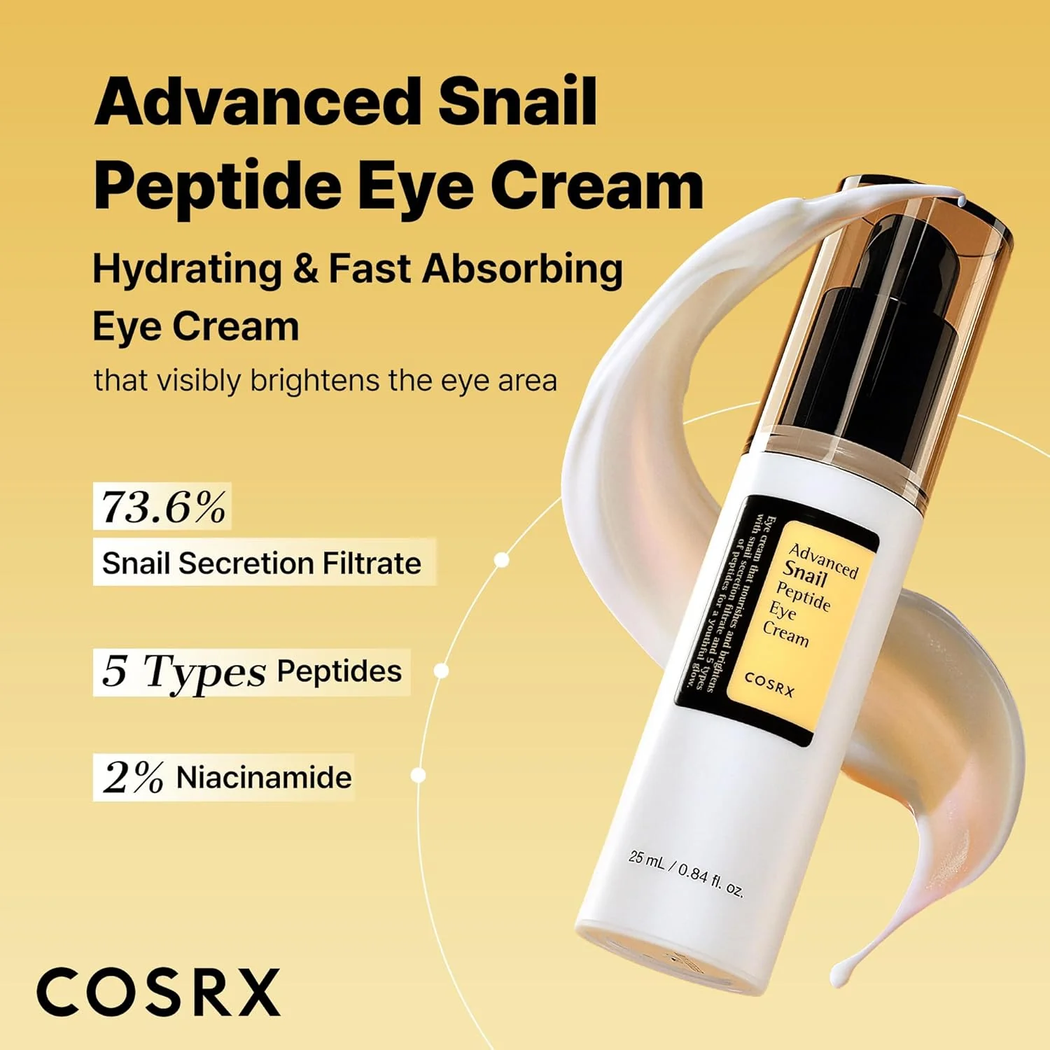 COSRX Advanced Snail Peptide Eye Cream 25ml - Image 2