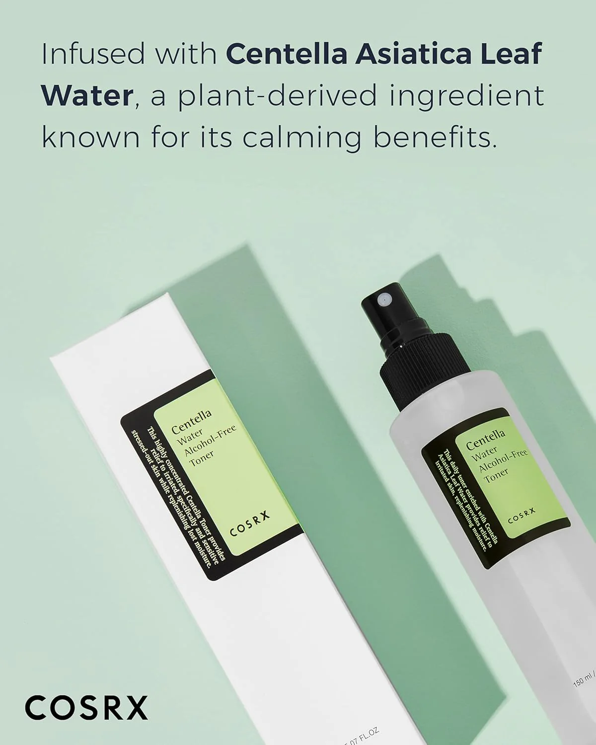 COSRX Centella Water Alcohol-Free Toner 150ml - Image 3