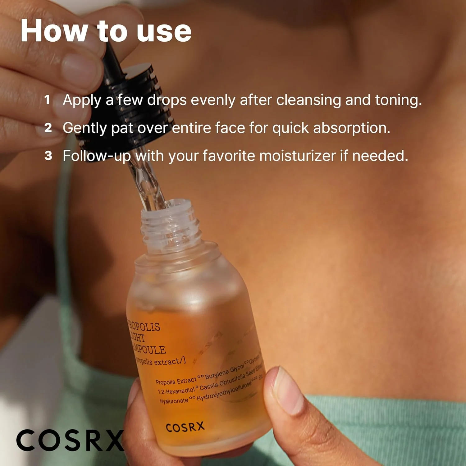 COSRX Full Fit Propolis Light Ampoule 30ml - Image 4