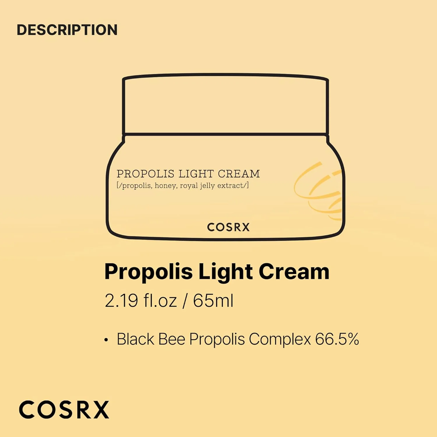 COSRX Full Fit Propolis Light Cream 65ml - Image 8