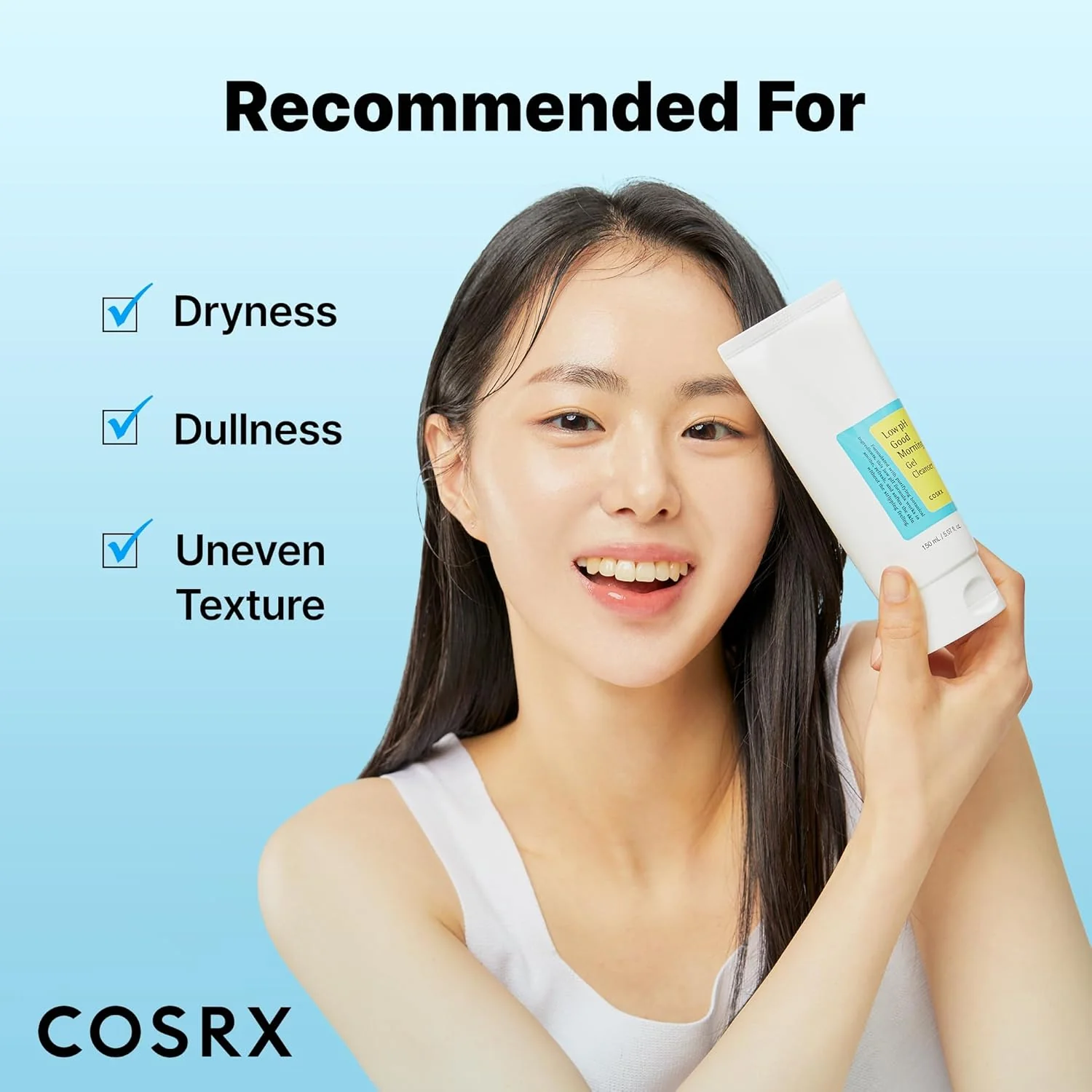 COSRX Low pH Good Morning Gel Cleanser 150ml - Image 4