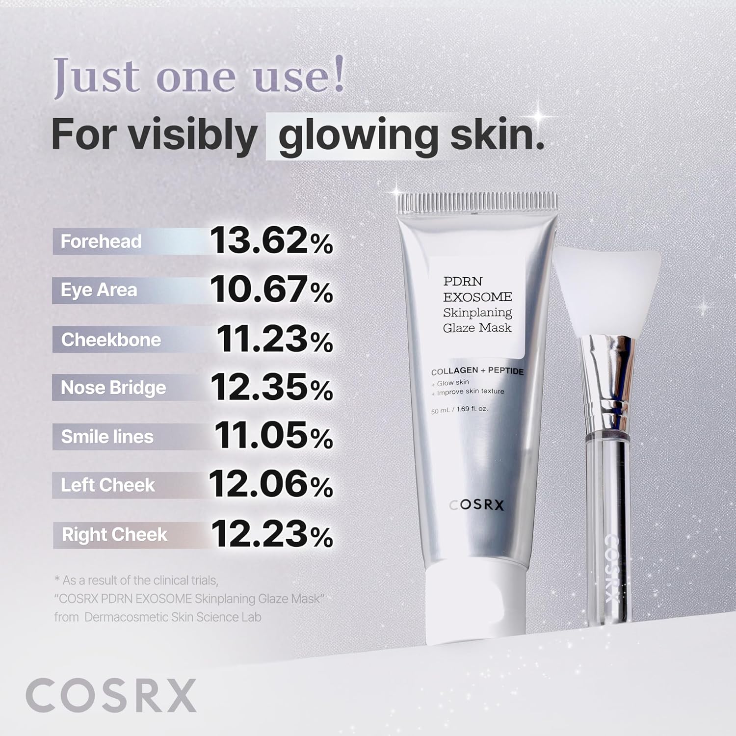 COSRX PDRN Exosome Skinplaning Glaze Mask 50ml - Image 6