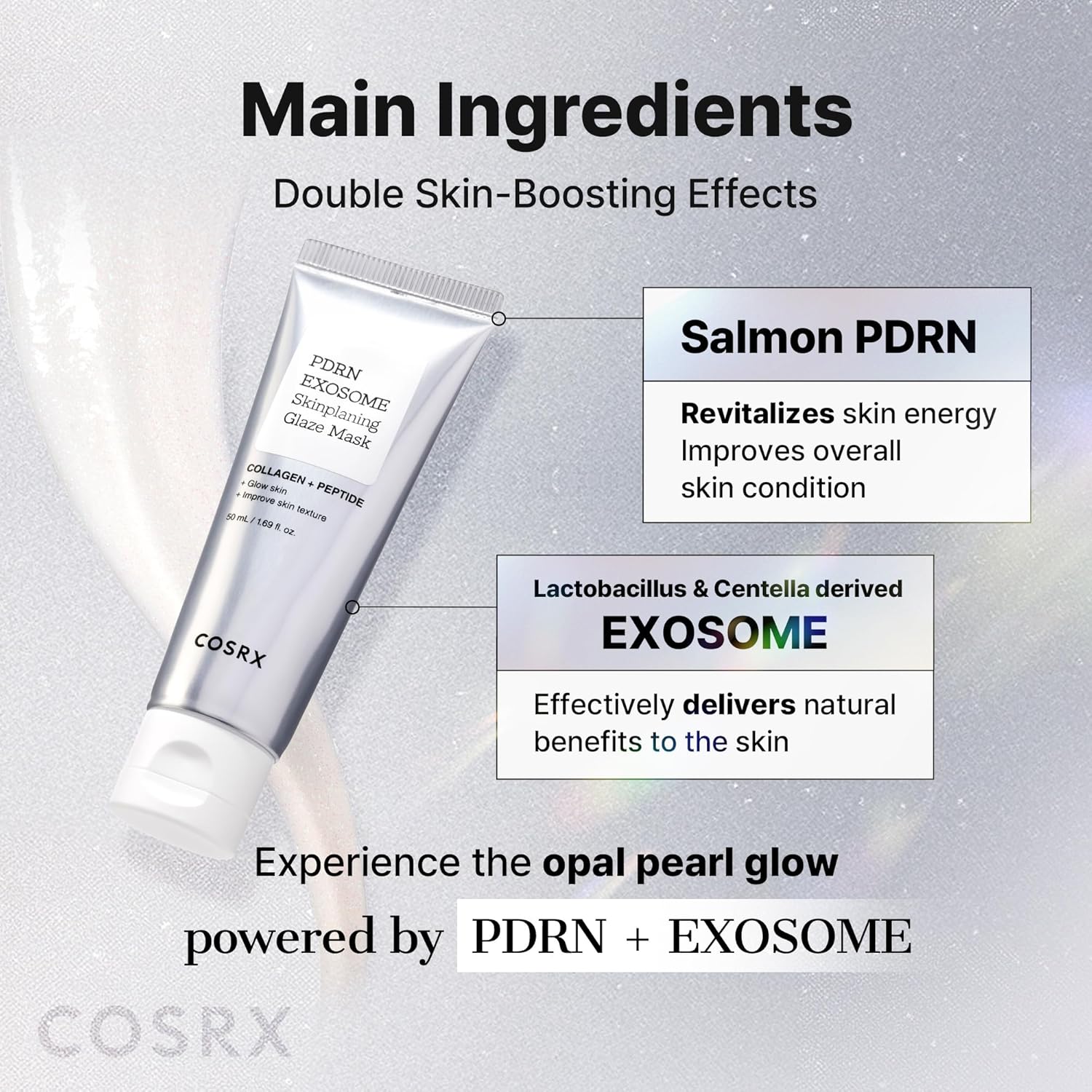 COSRX PDRN Exosome Skinplaning Glaze Mask 50ml - Image 7