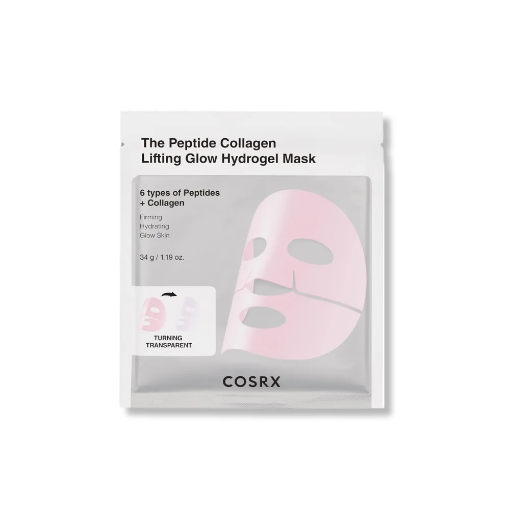 COSRX Peptide Collagen Glow Hydrogel Mask (1ea)