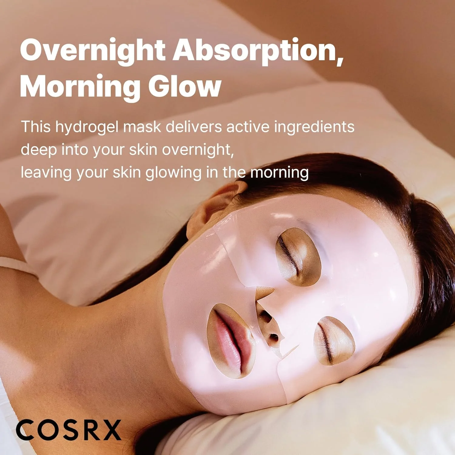 COSRX Peptide Collagen Glow Hydrogel Mask (3ea) - Image 6