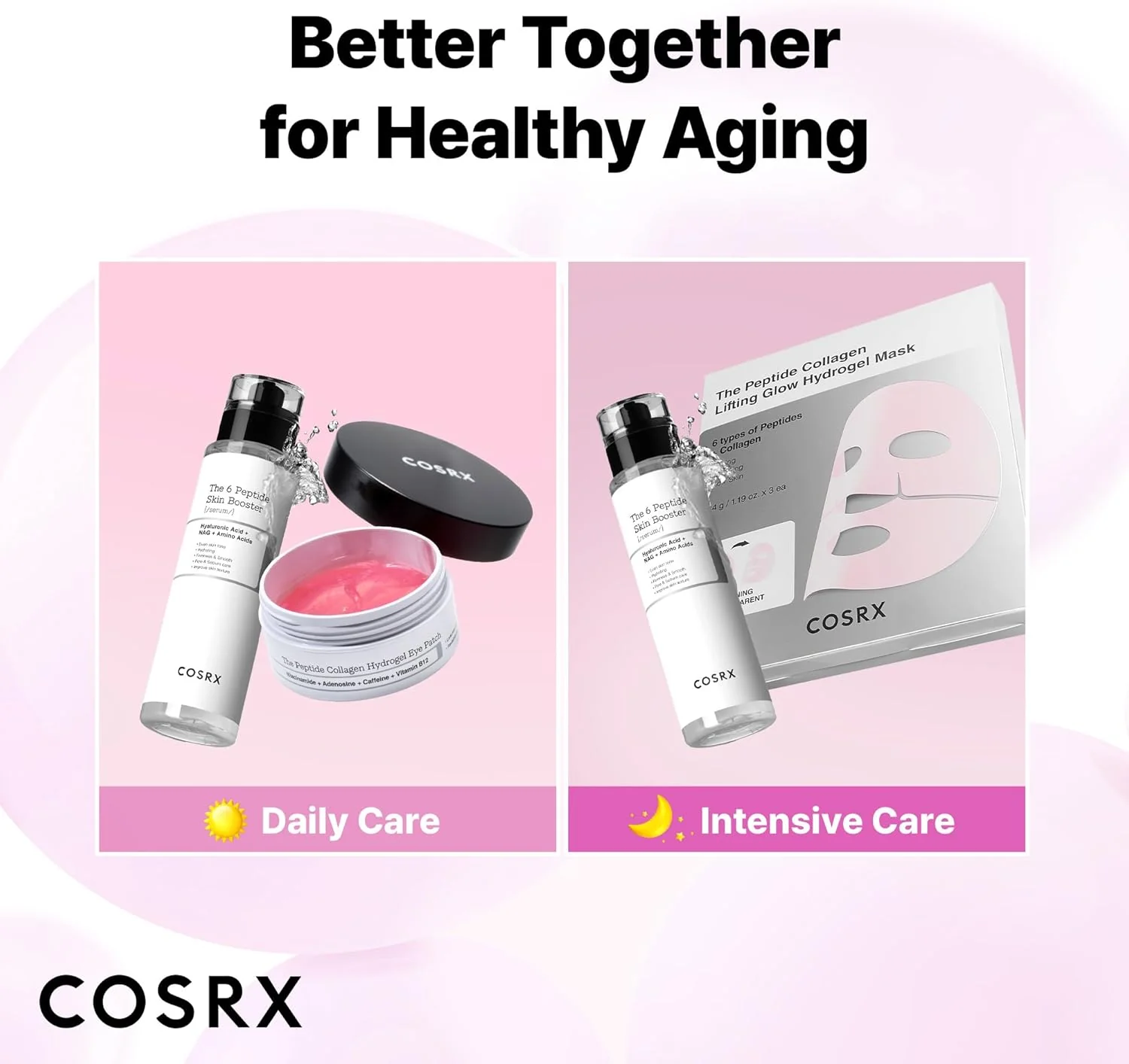 COSRX Peptide Collagen Glow Hydrogel Mask (3ea) - Image 7