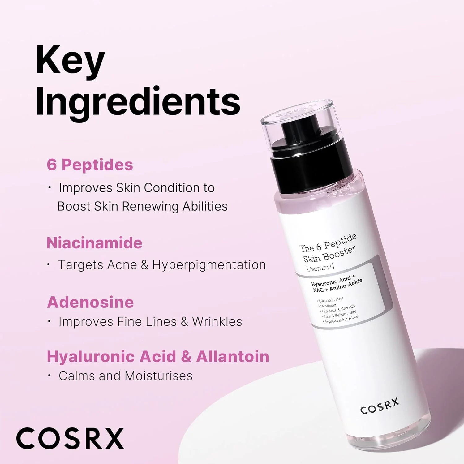 COSRX The 6 Peptide Skin Booster Serum 150ml - Image 4