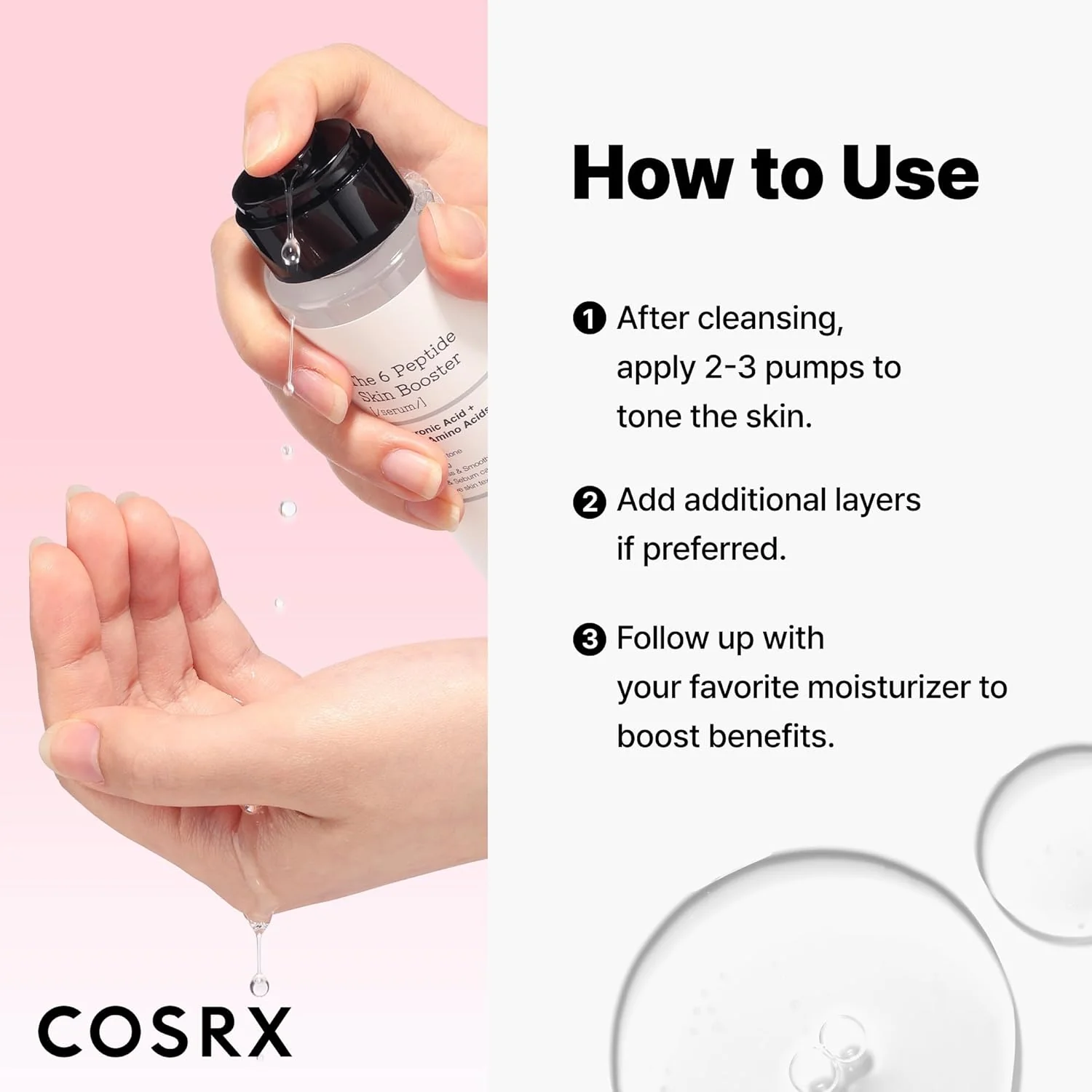 COSRX The 6 Peptide Skin Booster Serum 150ml - Image 5