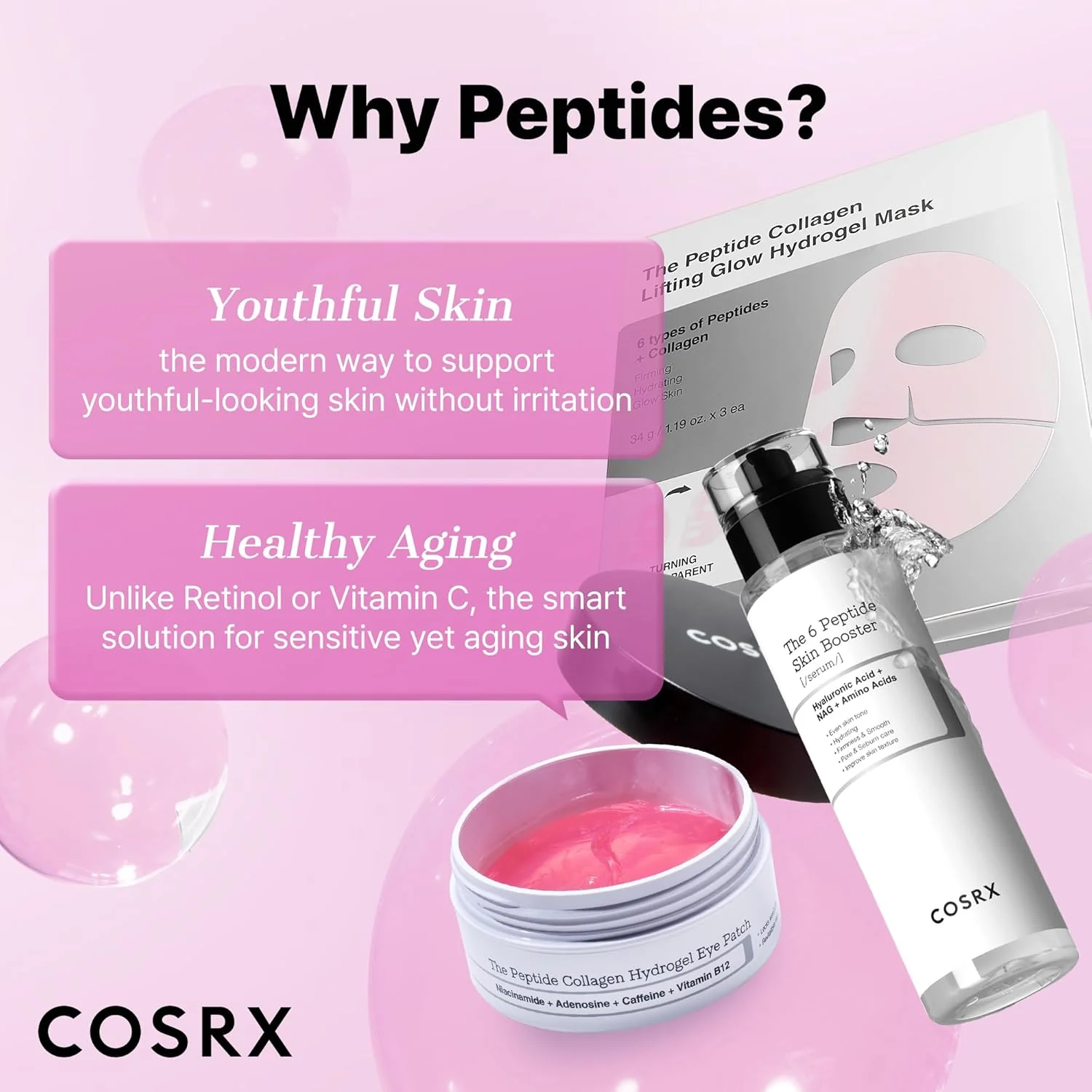 COSRX The 6 Peptide Skin Booster Serum 150ml - Image 6