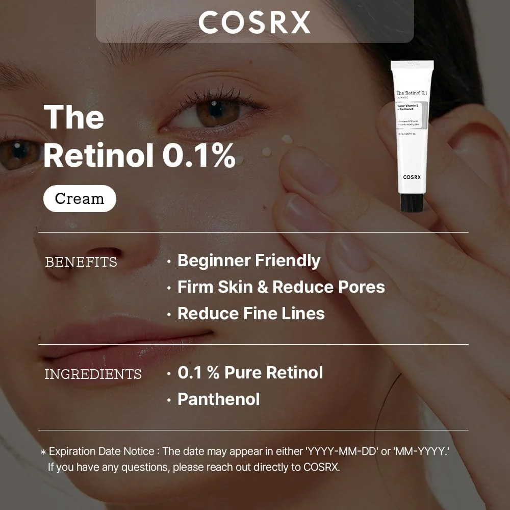 COSRX The Retinol 0.1 Cream 20ml - Image 3