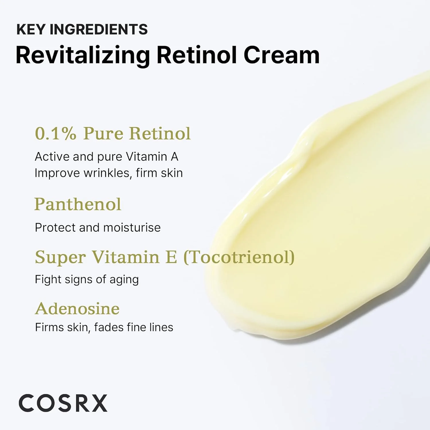 COSRX The Retinol 0.1 Cream 20ml - Image 5