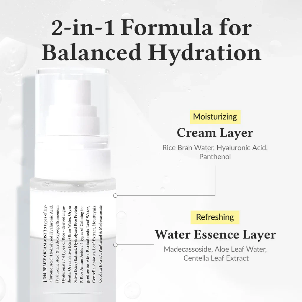 DR.ALTHEA 345 Relief Cream Mist 100ml - Image 5