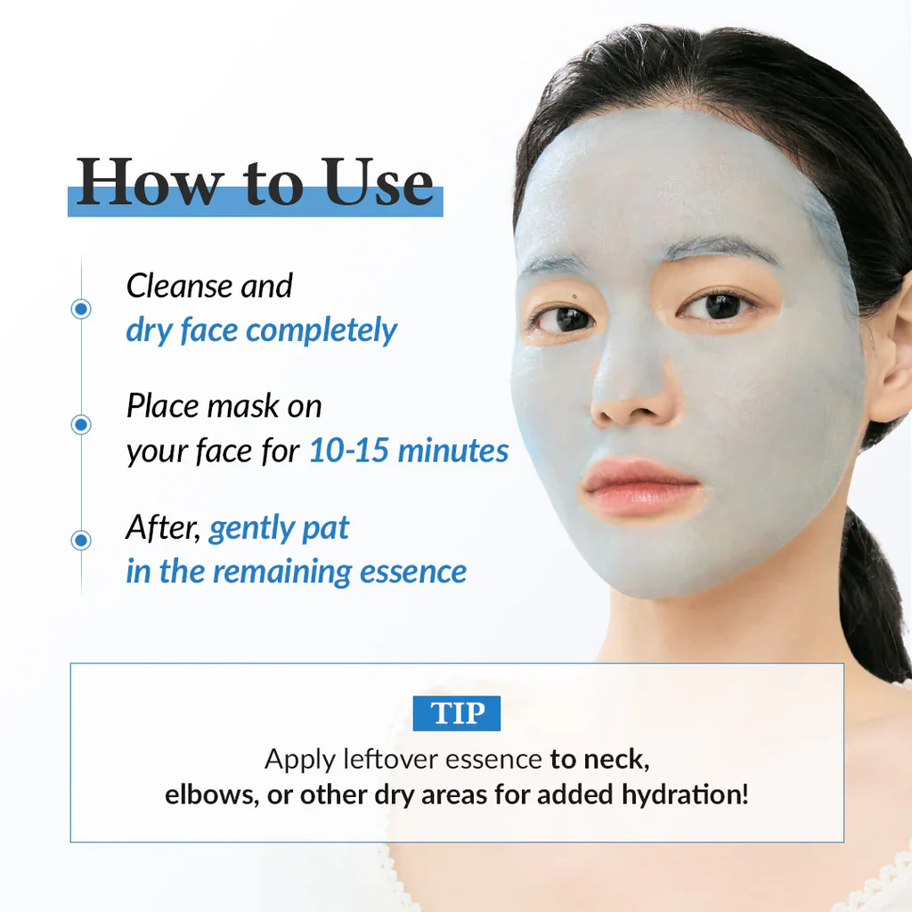 DR.ALTHEA Aqua Blue Hydration Mask (4ea) - Image 8