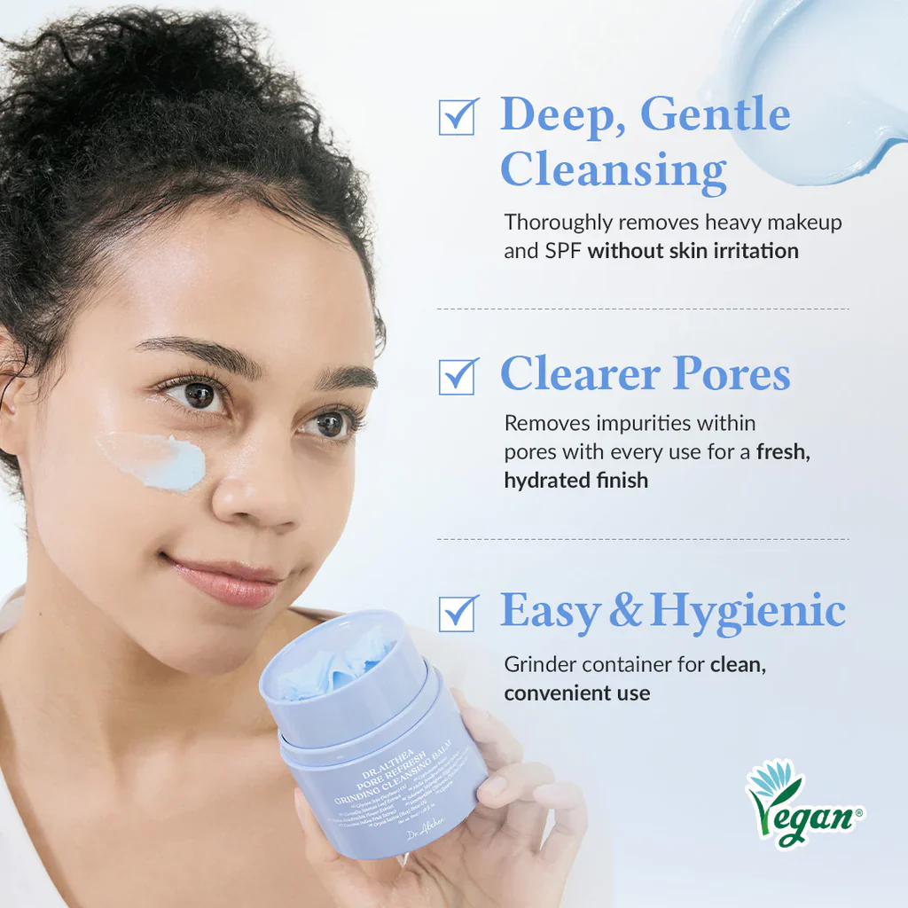 DR.ALTHEA Pore Refresh Grinding Cleansing Balm 50ml - Image 3
