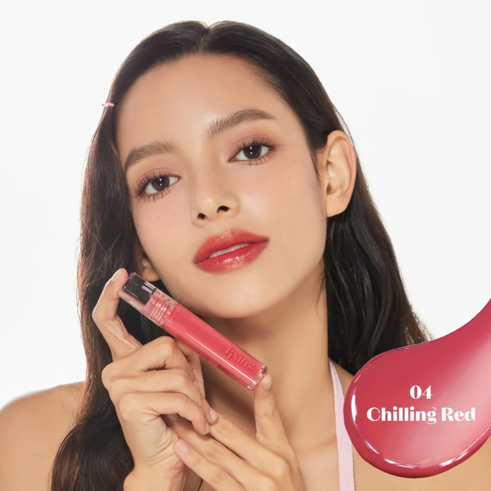 ETUDE Glow Fixing Tint 04 Chilling Red 4g - Image 3