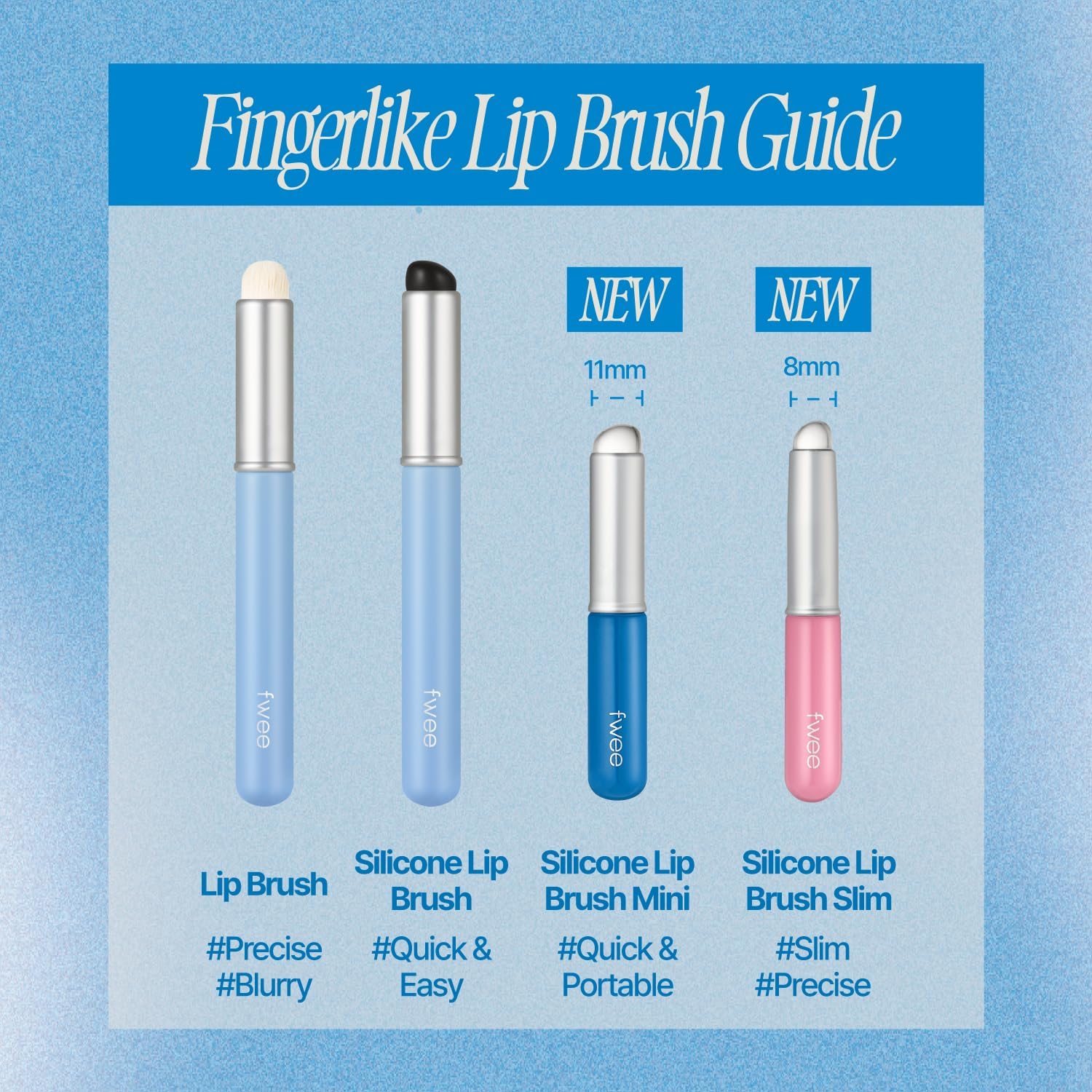 FWEE Fingerlike Silicone Lip Brush - Image 3