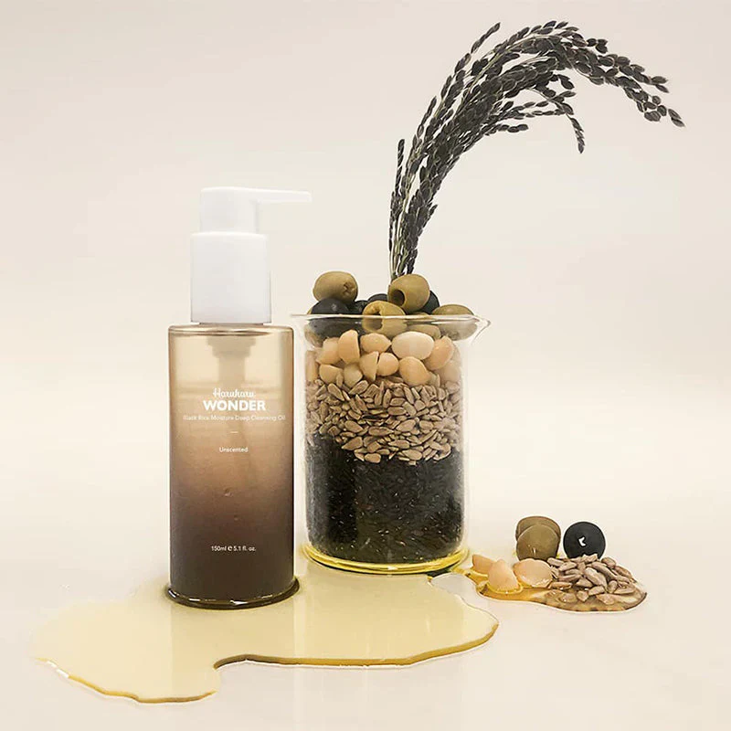 HARUHARU WONDER Black Rice Deep Cleansing Oil 150ml - Image 3