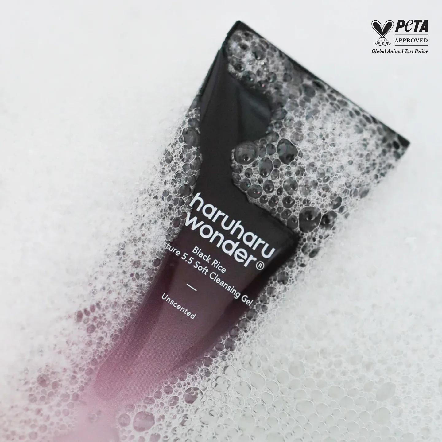 HARUHARU WONDER Black Rice Moisture 5.5 Soft Cleansing Gel 100ml - Image 5