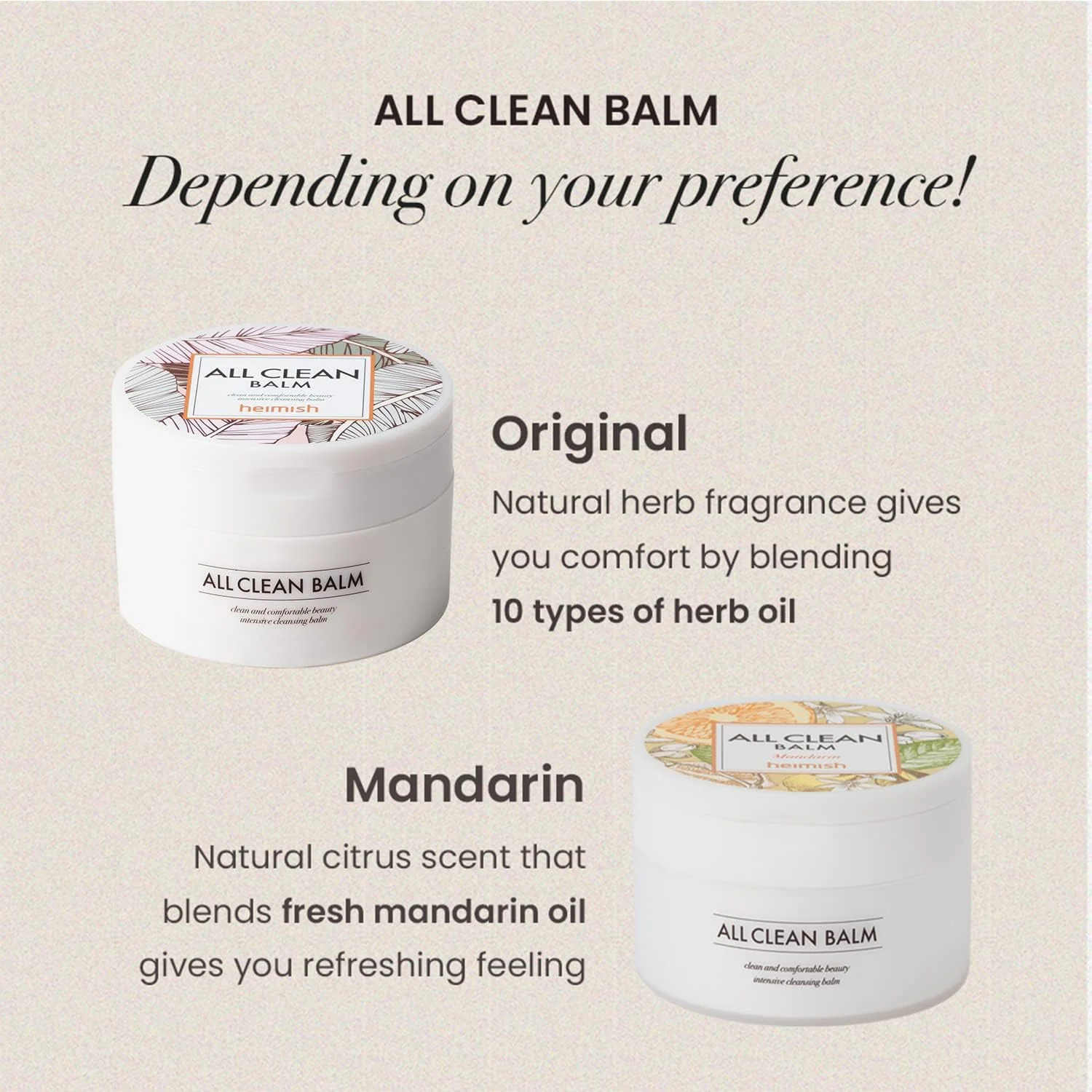 HEIMISH All Clean balm Mandarin 120ml - Image 11