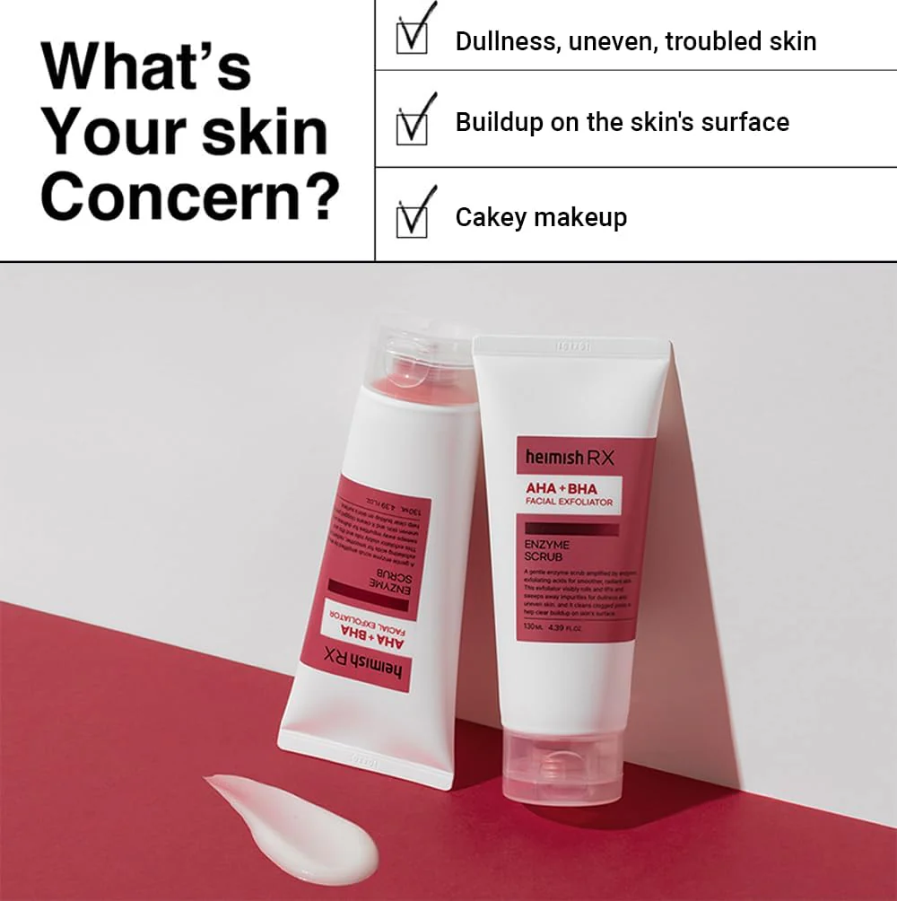 HEIMISH RX AHA BHA Enzyme Scrub 130ml - Image 7