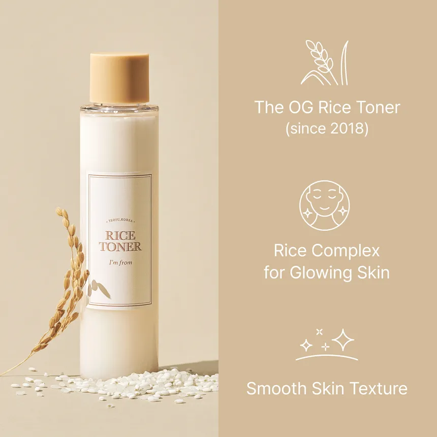 IM FROM Rice Toner 150ml - Image 3