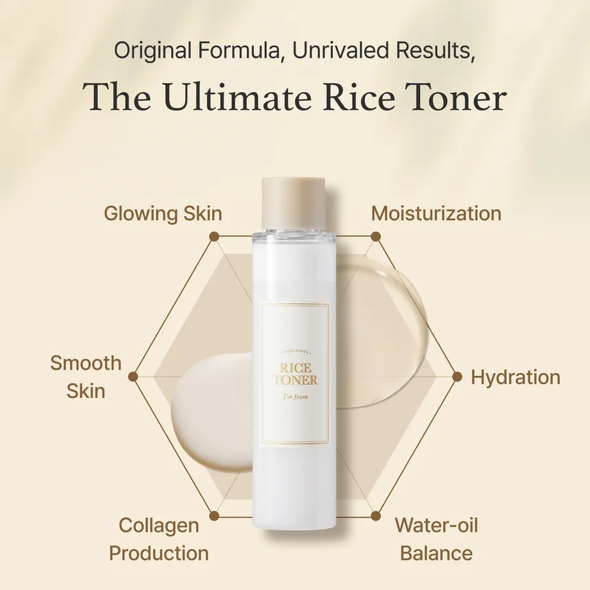 IM FROM Rice Toner 150ml - Image 5