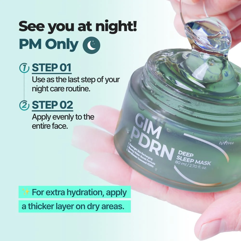 ISNTREE GIM PDRN Deep Sleep Mask 80ml - Image 7