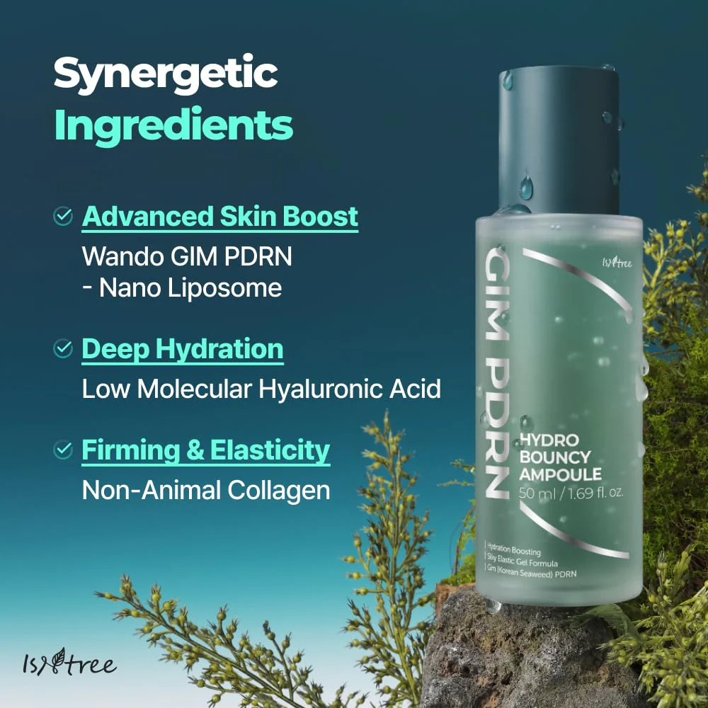 ISNTREE GIM PDRN Hydro Bouncy Ampoule 50ml - Image 7