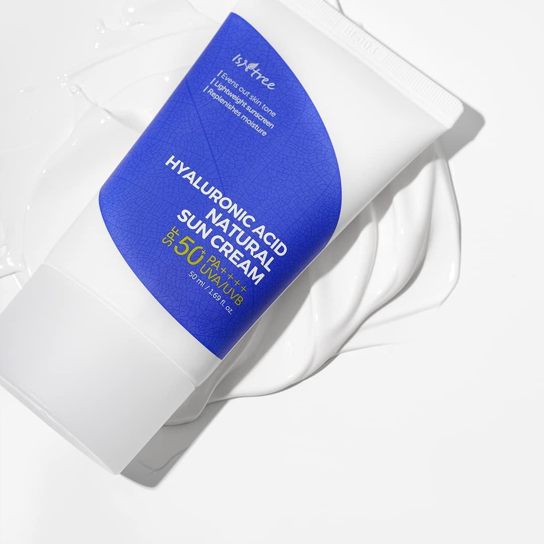 ISNTREE Hyaluronic Acid Natural Sun Cream 50ml - Image 3