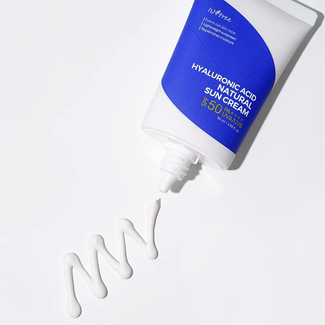 ISNTREE Hyaluronic Acid Natural Sun Cream 50ml - Image 6