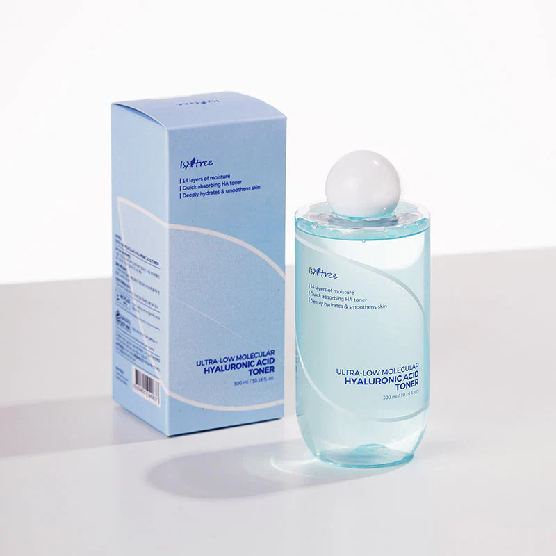 ISNTREE Ultra-Low Molecular Hyaluronic Acid Toner 300ml - Image 4