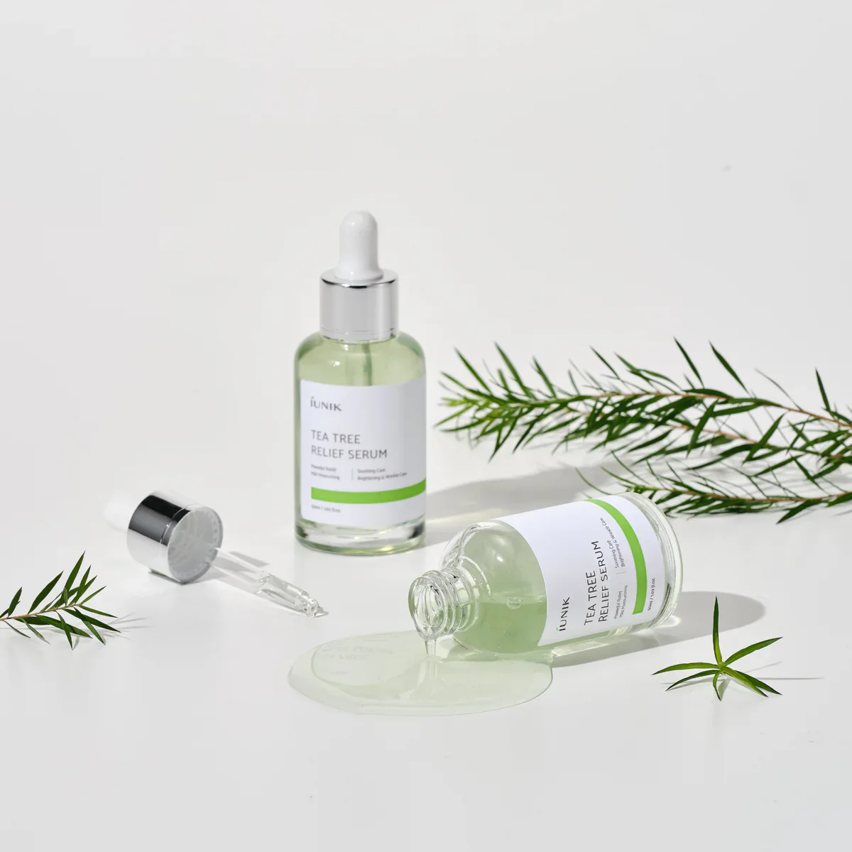 IUNIK Tea Tree Relief Serum 50ml - Image 3