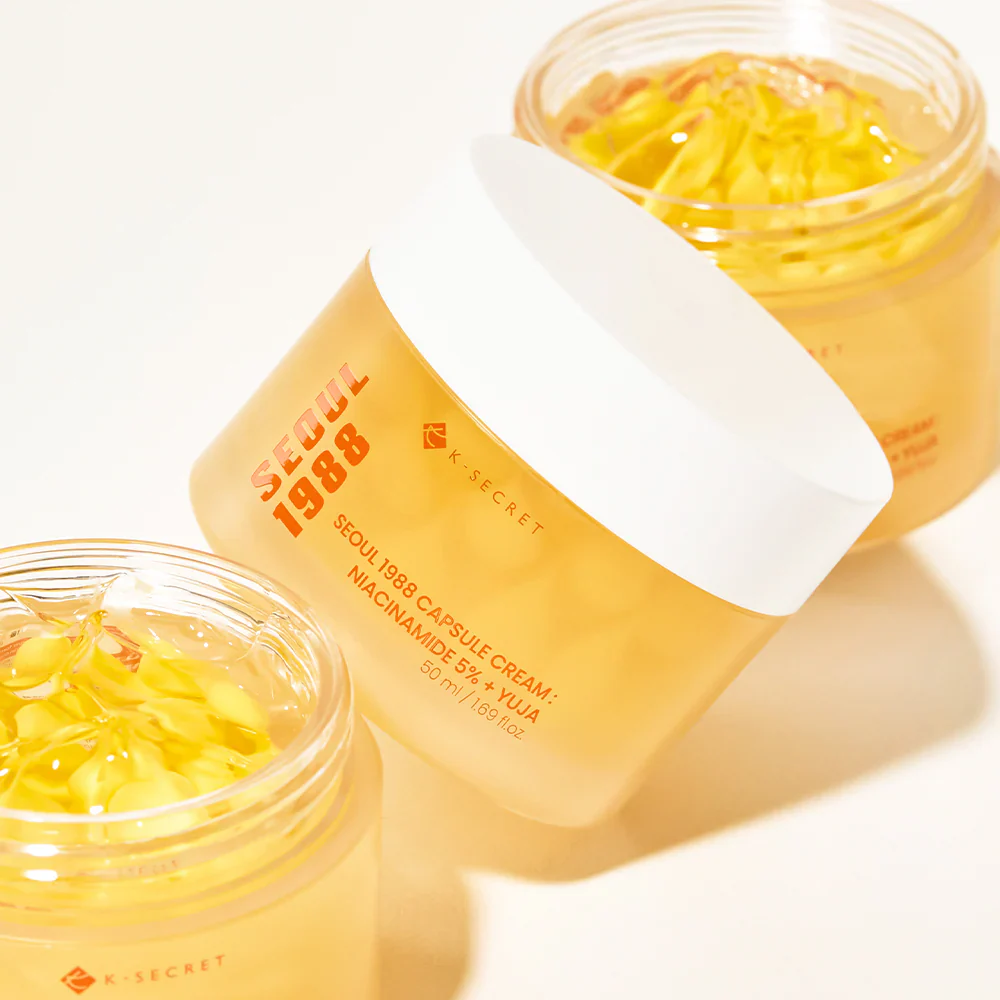 K-SECRET Capsule Cream : Niacinamide 5% + Yuja 50ml - Image 6