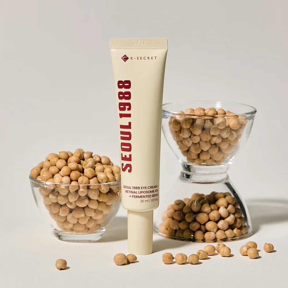 K-SECRET Eye Cream: Retinal Liposome 4% + Fermented Bean 30ml - Image 3