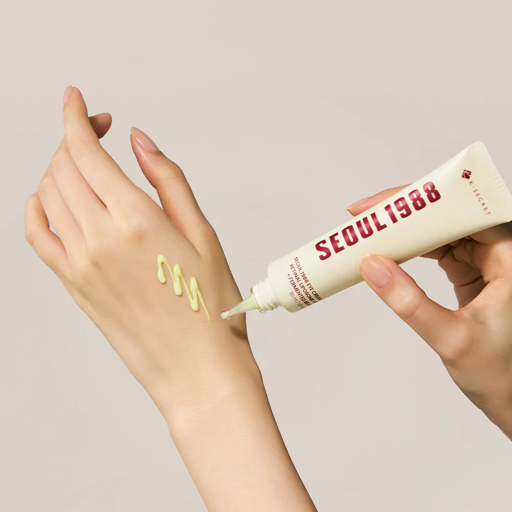 K-SECRET Eye Cream: Retinal Liposome 4% + Fermented Bean 30ml - Image 5