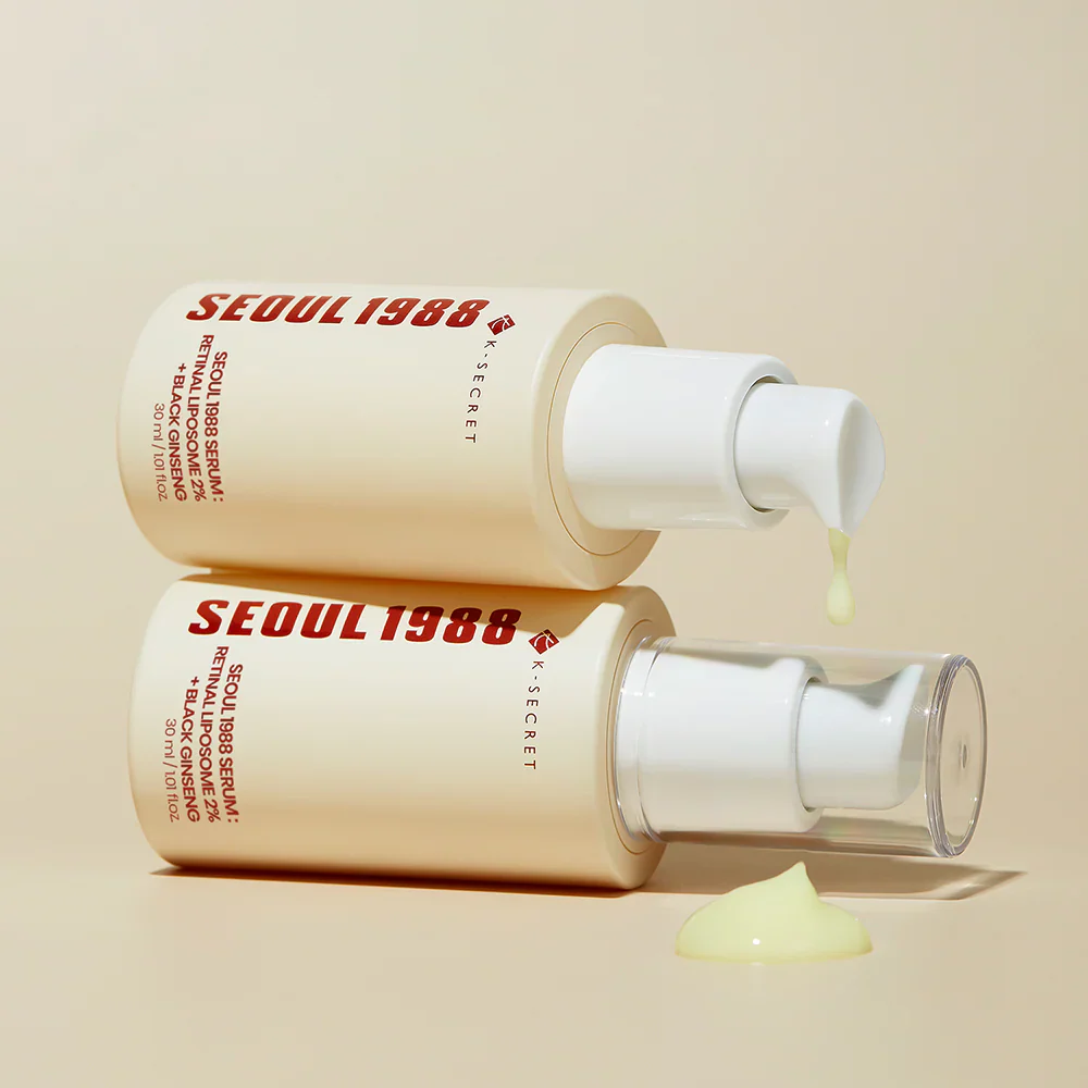 K-SECRET SEOUL 1988 Serum: Retinal Liposome 2% + Black Ginseng 30ml - Image 5