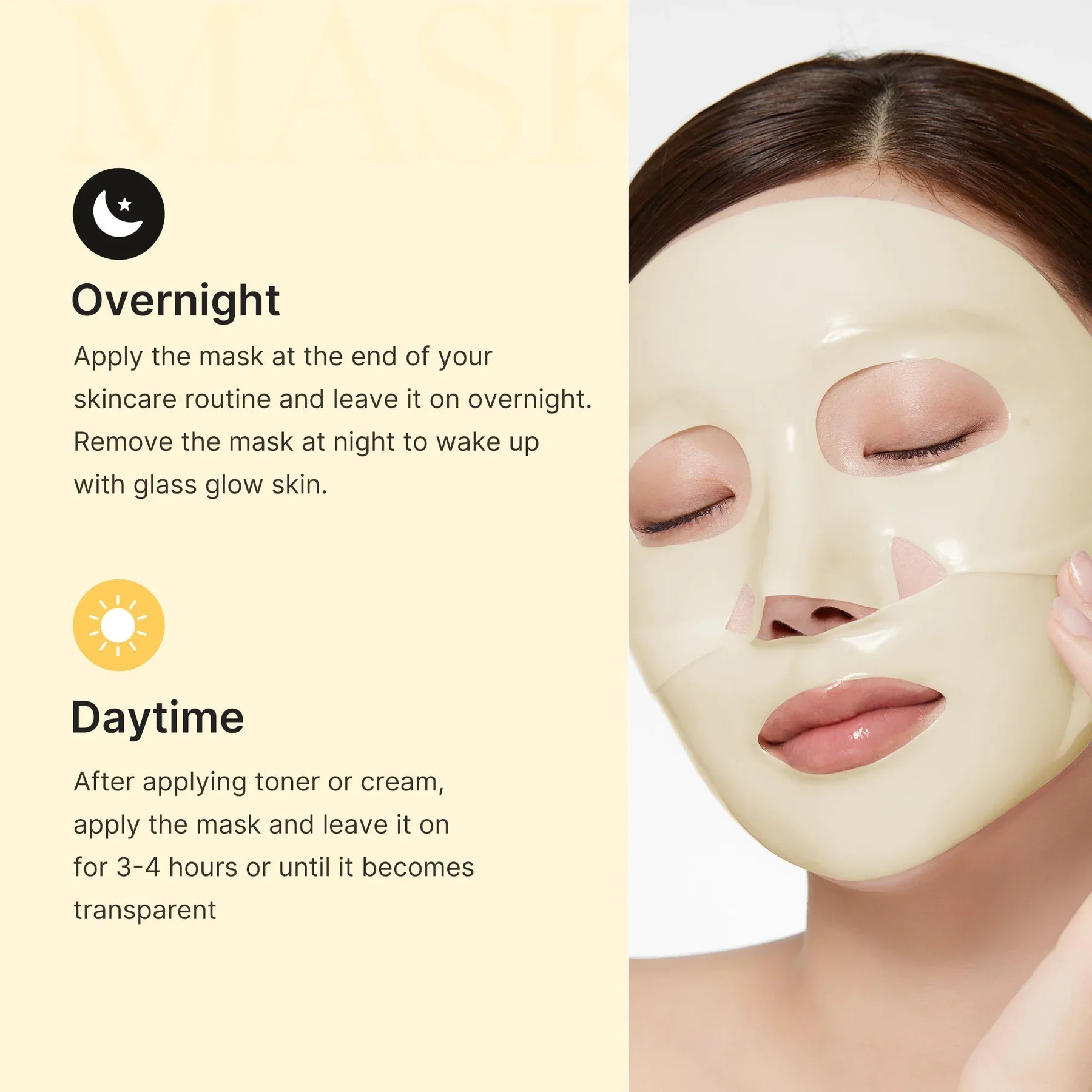 MEDICUBE Kojic Acid Turmeric Brightening Gel Mask (4ea) - Image 4