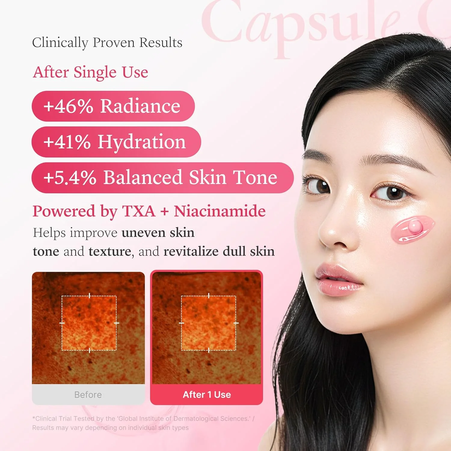MEDICUBE TXA Niacinamide Capsule Cream 55g - Image 4