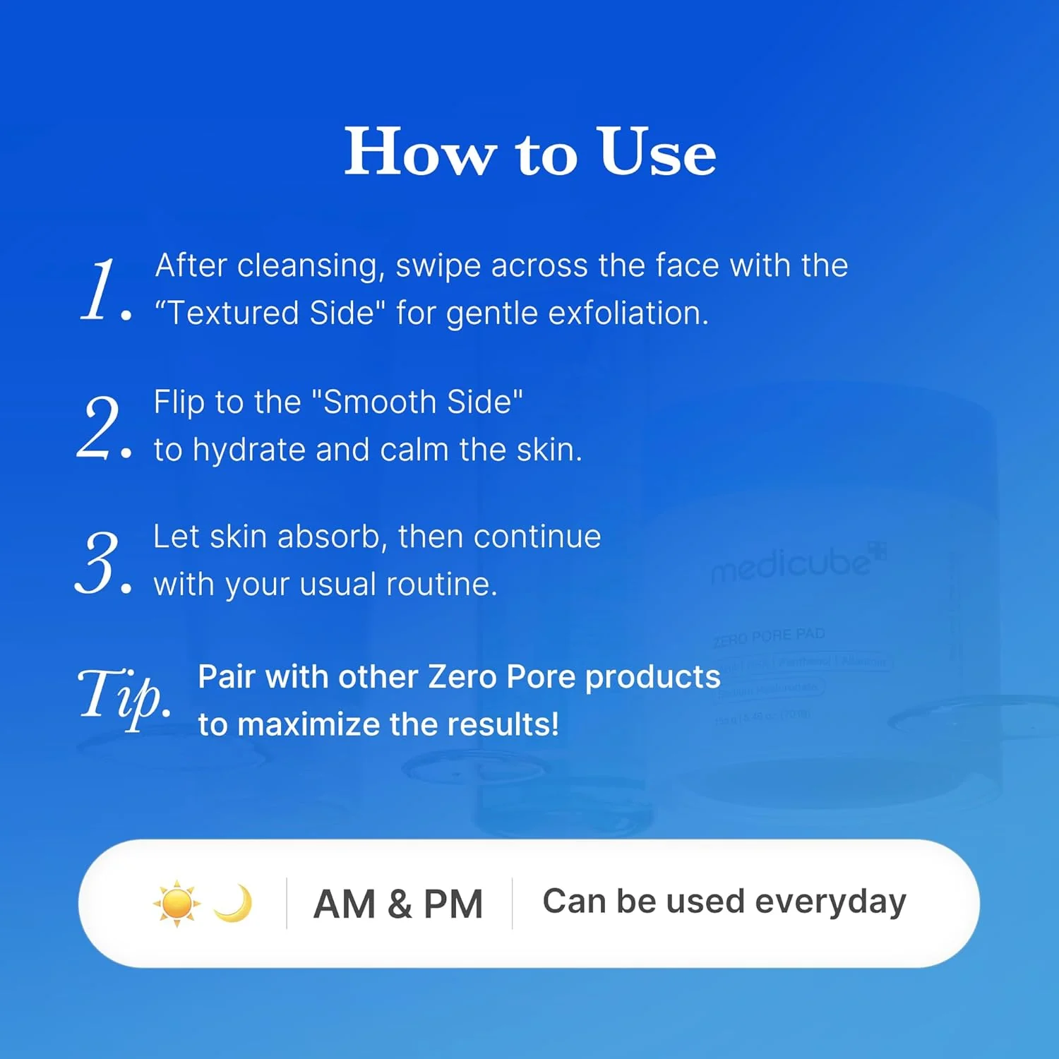 MEDICUBE Zero Pore Pad 2.0 (70pads) - Image 7