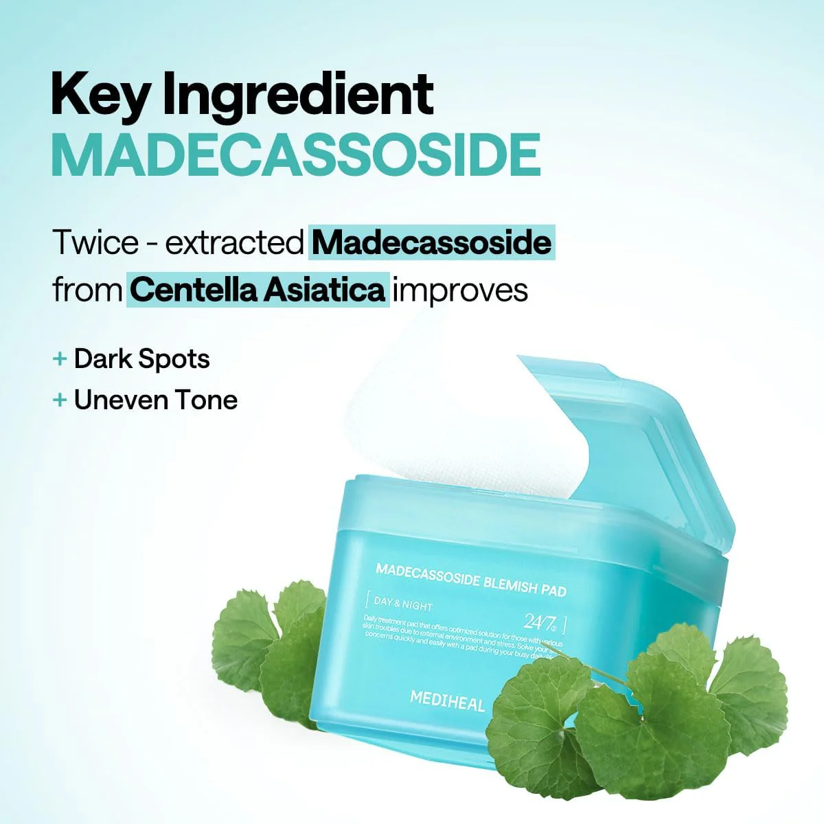 MEDIHEAL Madecassoside Blemish Pad (100pads) - Image 3