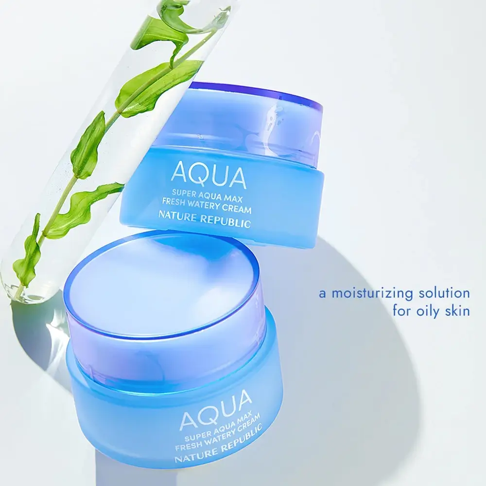 NATURE REPUBLIC Super Aqua Max Fresh Watery Cream 80ml - Image 4