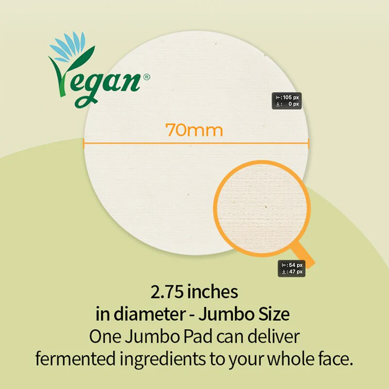 NUMBUZIN No.3 Radiance Glowing Jumbo Essence Pad (70pads) - Image 4