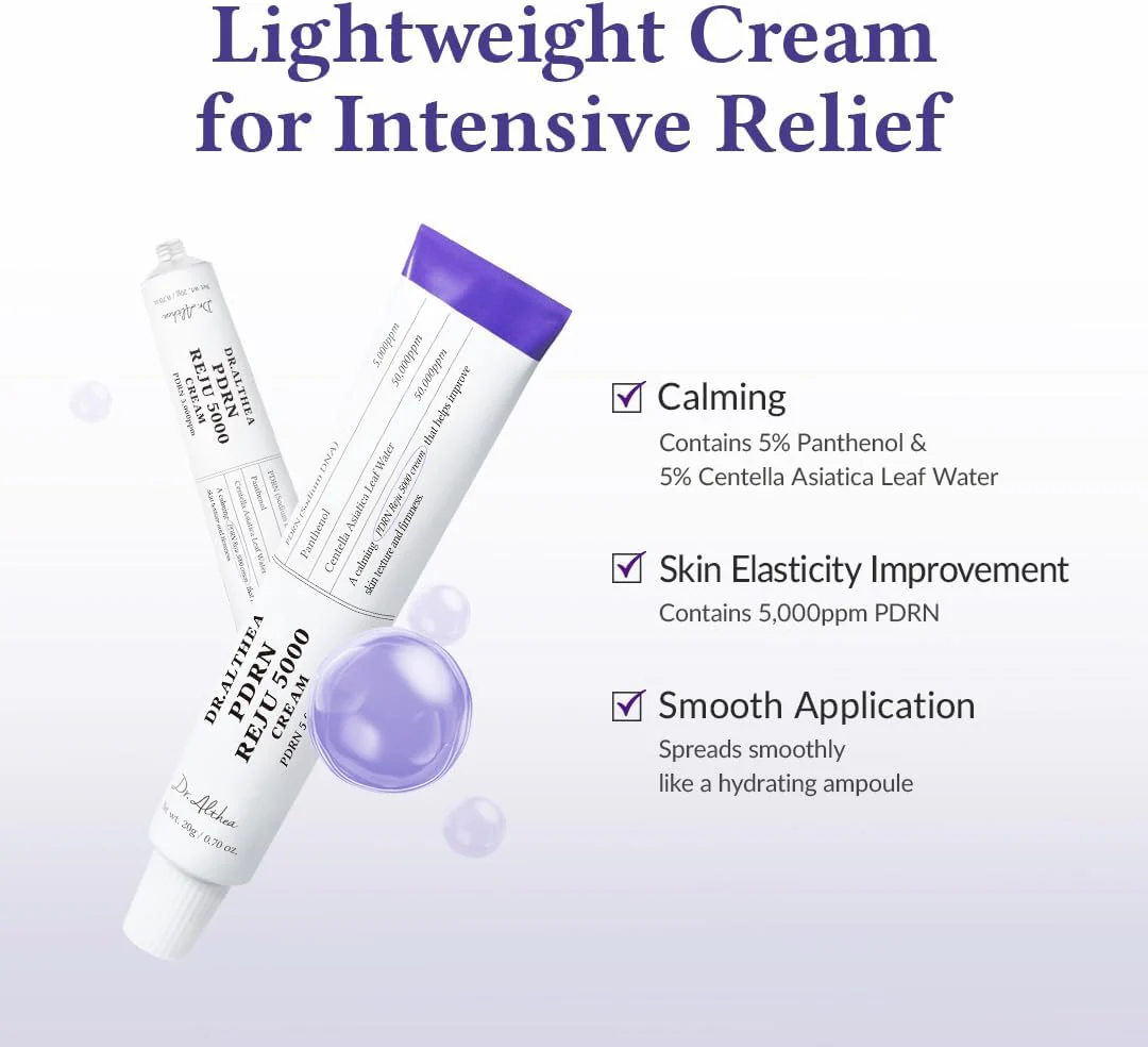 DR.ALTHEA PDRN Reju 5000 Cream (PDRN 5,000ppm) 20g - Image 3