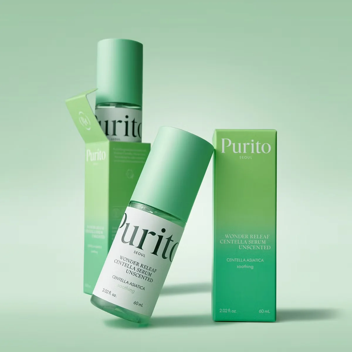 PURITO SEOUL Wonder Releaf Centella Serum Unscented 60ml - Image 4